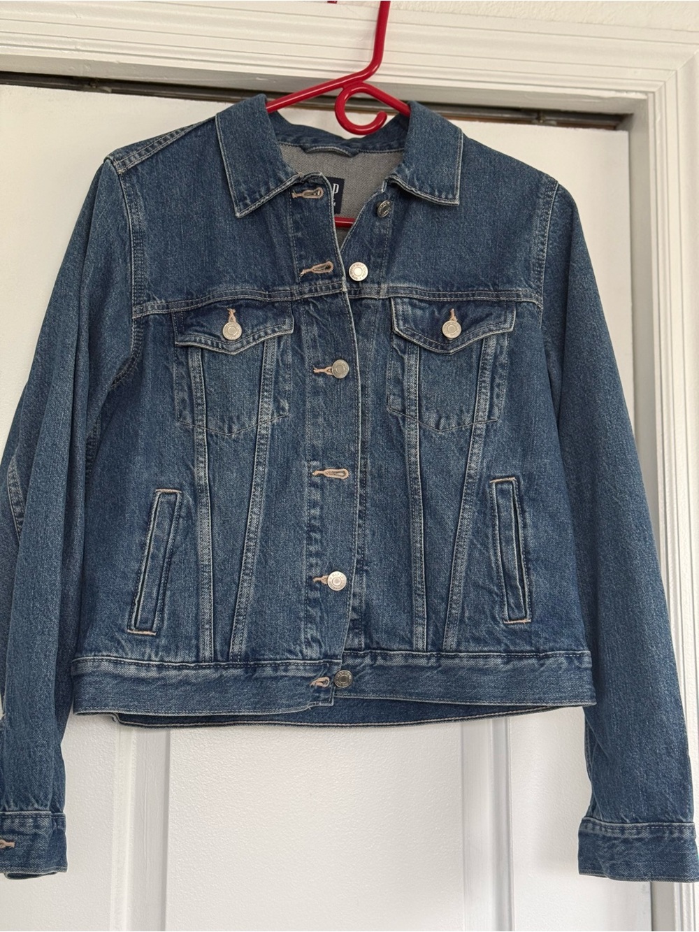 GAP Women's Medium Blue Denim Jacket